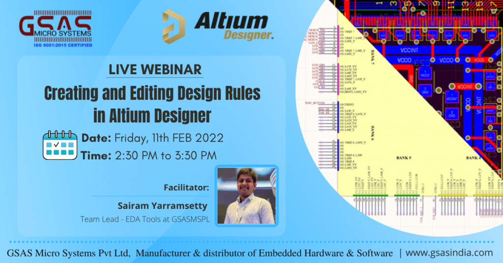 Webinar | Creating And Editing Design Rules In Altium Designer® | GSAS ...